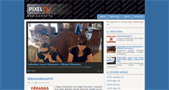 Desktop Screenshot of pixeltv.hu